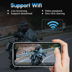 Caméra embarquée GPS étanche à double objectif HD 1080P de 4,0 pouces, enregistreur vidéo avant et arrière pour moto avec garantie d'un an - Product Image 4