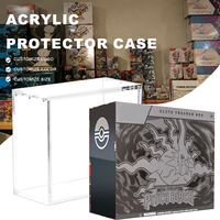 Étui de protection en acrylique ETB, aimant puissant N52, anti-jaunissement 8 ans, 5+8mm, boîte en carton personnalisée avec logo