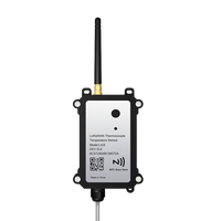Capteur de température sans fil IoT, capteur de température Lorawan pour l'industrie intelligente
