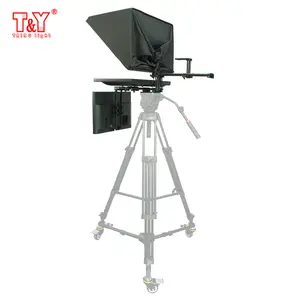 Đài Phát Thanh Và Phát Sóng Truyền Hình Thiết Bị Phòng Thu Studio Teleprompter Với Lật Màn Hình