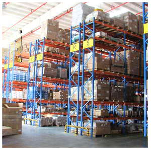 Estantería Industrial para Almacén, Estantería de Almacenamiento de Alta Resistencia, Sistema de Estanterías para Palés Europeos, Estantería en Forma de Lágrima - Product Image 5