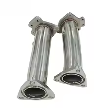 Convient pour Chevrolet <span class=keywords><strong>CORVETTE</strong></span> C8, downpipe en acier inoxydable de haute qualité sans système d'échappement cat-back pour améliorer le son actif - Product Image 4