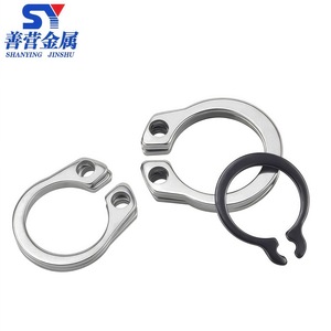 Anillo de Retención Elástico de Acero Inoxidable 304 Shanying Jinshu, Tipo A, Anillo Elástico en Forma de C, Métrico, GB894 - Product Image 1