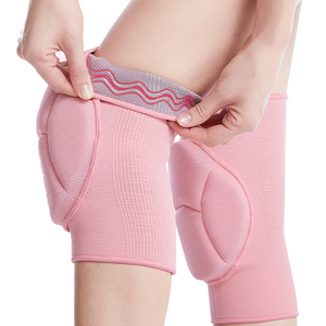 Genouillères antidérapantes en silicone <span class=keywords><strong>ondulé</strong></span>, coussin épaissi, protection des genoux pour la danse et les sports - Product Image 1