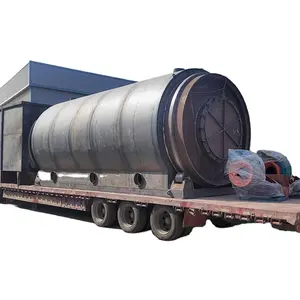 Used Tyre Recycling Pyrolysis Plant Rubber Power Production Pyrolysis Machine line Tyre Recycling Line