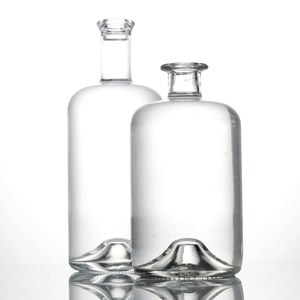 Chai thủy tinh cao cấp trong suốt 500ml 700ml 750ml 1L đựng rượu Whisky, Rum, Gin, Brandy có nắp nút chai, có sẵn tại nhà máy - Product Image 4