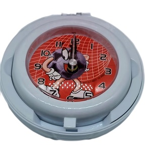 Đồng Hồ Báo Thức Nhỏ Hoạt Hình Sáng Tạo Và Đơn Giản Đồng Hồ Nhỏ Cầm Tay Gấp Gọn Tại Nhà Cho Bé Trai Đồng Hồ Báo Thức Bóng Đá Bóng Rổ - Product Image 4