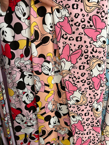 2025 Mới Tùy Chỉnh Chất Lượng Cao 40 Sợi TC Khung Vải 200G Hai Mặt Dệt Kim Dệt Lớn Khuyến Mãi Cậu Bé Phim Hoạt Hình Ngủ - Product Image 2