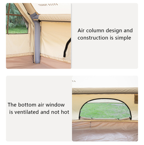 Améliorez votre expérience en plein air <span class=keywords><strong>Tente</strong></span> familiale gonflable Tentes de camping pour 5 à 8 personnes Installation rapide en <span class=keywords><strong>2</strong></span> <span class=keywords><strong>minutes</strong></span> - Product Image 6