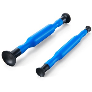 Kit d'outils de rectification manuelle à double extrémité <span class=keywords><strong>pour</strong></span> soupapes, 2 pièces, 1-1/8, 1-3/8, 5/8, 3/16 pouces, ventouses à double extrémité, bâton de rectification - Product Image 2