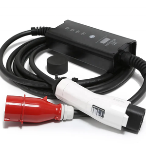 Estación de carga EV portátil para uso doméstico 3.5kw 7kw GBT Tipo 2 <span class=keywords><strong>Cargador</strong></span> de coche eléctrico Ajustable 8A 10A 16A 32A Corriente Nuevo - Product Image 1