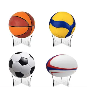 Acryl Basketball Display Stand halter Basis halterung für Fußball Volleyball