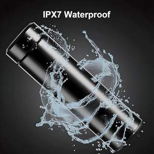 Bouteille d'eau intelligente à double paroi en acier inoxydable 304, thermos intelligent avec affichage numérique de la température LED, gobelet isotherme 500 ml - Product Image 6