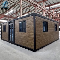 Conteneur habitable extensible anti-explosion nucléaire et bombe de 40Ft20Ft 30Ft avec douche intégrée pour maison et école sécurisées