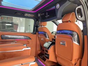Tavolino Multifunzionale Pieghevole di Lusso Maybach Modificato con Portabicchieri e Vano Portaoggetti Centrale per <span class=keywords><strong>Mercedes</strong></span> Benz Vito Classe V Metris W447 W448 - Product Image 6