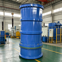 Réacteur creux immergé dans l'huile 300 kV, haute précision, protection IP55, résistance à la tension de série haute tension pour les tests