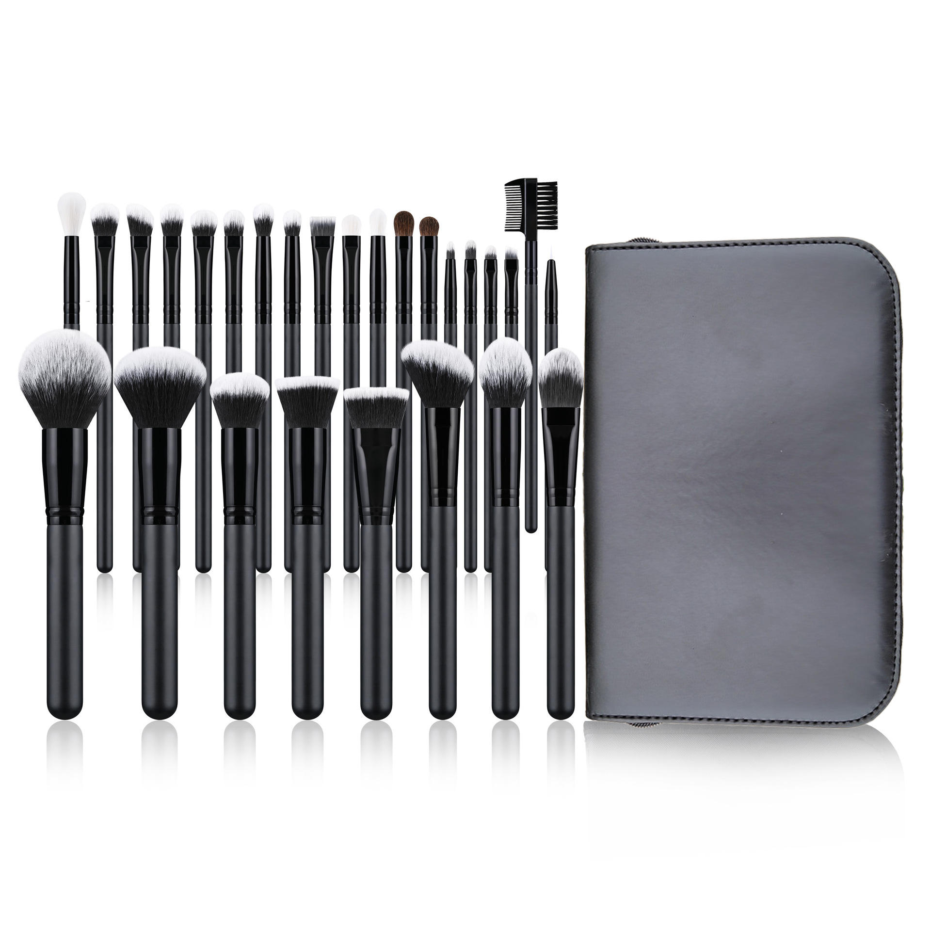 กระเป๋าฝาพับสีดำ