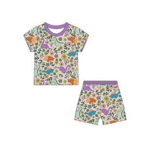 Summer Children Girls Set Printed T-shirt Short Sleeve Shorts Set Girls <strong>Cute</strong> Children's <strong>Clothing</strong> Casual Toddler <strong>Clothing</strong> - Product Image 6