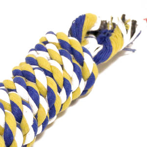 Corde en coton de 23 cm avec nœud en forme de bonbon pour jouets pour animaux de compagnie - Product Image 4