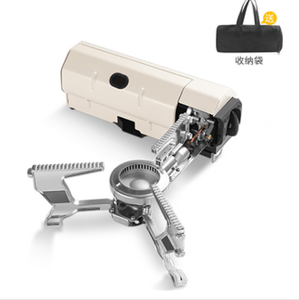 Estufa de <span class=keywords><strong>Gas</strong></span> <span class=keywords><strong>Butano</strong></span> Plegable Portátil de 2600W para Cocinar al Aire Libre, Intensidad de Fuego Ajustable para Viajes de Camping, Hecha de Acero, PC y Metal - Product Image 3