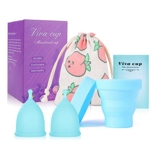 Taza <span class=keywords><strong>Menstrual</strong></span> Personalizable Oem/ODM 100% Esterilizador orgánico de silicona médica Disco de <span class=keywords><strong>copa</strong></span> <span class=keywords><strong>menstrual</strong></span> desechable Juego de <span class=keywords><strong>copa</strong></span> de disco <span class=keywords><strong>menstrual</strong></span> - Product Image 2