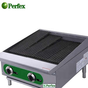 <span class=keywords><strong>Barbecue</strong></span> <span class=keywords><strong>à</strong></span> <span class=keywords><strong>gaz</strong></span> 4 brûleurs avec pierres volcaniques, machine <span class=keywords><strong>de</strong></span> grillade, équipement <span class=keywords><strong>de</strong></span> cuisine commerciale, fourniture d'usine - Product Image 4