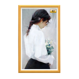 Marco de Fotos Digital Android 1080P Cintoe Family, Pantalla Táctil Capacitiva, Carrusel de Imágenes, Montaje en Pared, Lienzo Digital LCD como Tablero de Menú - Product Image 1