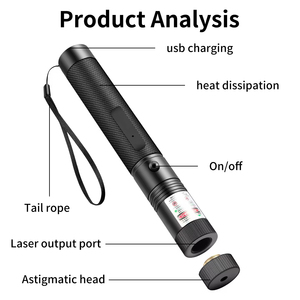 USB <strong>Laser</strong> <strong>303</strong> Rechargeable Stars <strong>Laser</strong> Flashlight Sight with Built-in Battery <strong>Green</strong> Red Purple Lazer for Teaching <strong>Laser</strong> Pen - Product Image 3