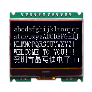 Módulo de Pantalla OLED Monocromática de 1.8 Pulgadas 128x64 con Placa Controladora JHD12864-G0088PBSWF-P1-BL - Product Image 1