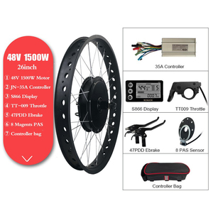 مجموعة دراجة كهربائية كاملة من Ebike-w w w w إطار w 72v مجموعة دراجة كهربائية كبيرة مجموعة تحويل دراجة كهربائية - Product Image 4