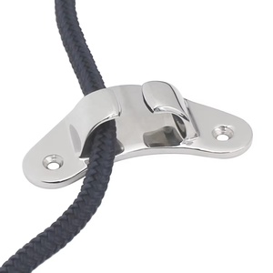 Accastillage de bateau en acier inoxydable 316, triangle, chock de proa, guide-câble, 107x65mm, ancrage, amarrage, bouée, quincaillerie de yacht - Product Image 2