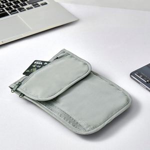 <b>RFID</b> Blocking Travel <b>Wallet</b> - Secure Passport Holder, Phone & Card Organizer with Adjustable Strap - Anti-Theft Waist Pack - Product Image 3