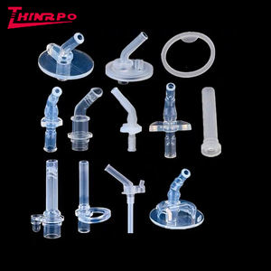 Çocuk su şişesi aksesuarları için özelleştirilmiş LSR temizle silikon tüp genel gıda sınıfı silikon emme memesi - Product Image 2