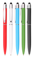 Stylos à bille autocollants époxy en forme de clip en métal publicitaire classique personnalisable Collection de stylos personnalisés