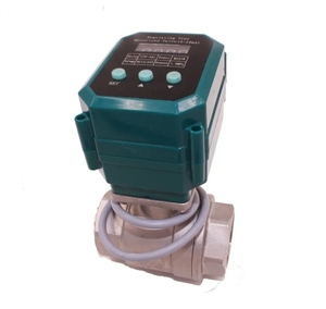 Furui cơ giới Thiết bị truyền động 1/2 "3/4" 1 "11/4" 11/2 "2" BSP NPT điện bóng van 5V 9-24V 220V 2 inch cơ giới van - Product Image 2