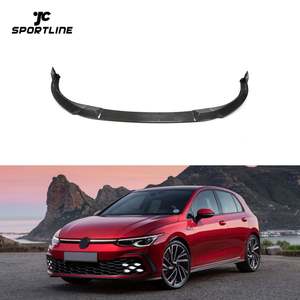 Splitter Anteriore in Fibra di Carbonio per <span class=keywords><strong>VW</strong></span> <span class=keywords><strong>Golf</strong></span> VIII <span class=keywords><strong>8</strong></span> GTI Hatchback 4 Porte 2021-2023 - Product Image 1