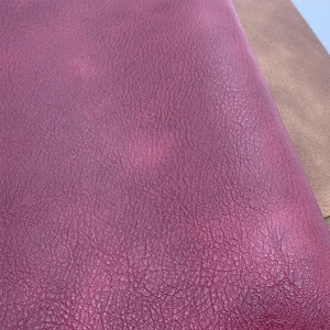 1.2mm doppio colore Ecoleather Rexine tessuto impermeabile in <span class=keywords><strong>ecopelle</strong></span> rotoli per mobili artigianali borse divani cuscini - Product Image 5