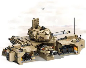 Panlos 635017 tanque militar MK4 camión genuino GunStrike WW2 soldado DIY montaje ladrillo Juguetes Juegos <span class=keywords><strong>de</strong></span> bloques <span class=keywords><strong>de</strong></span> construcción - Product Image 3