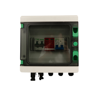 Weatherproof Solar PV <strong>Combiner</strong> <strong>Box</strong> 1 String AC+DC with Overcurrent Protection - IP65 Plastic Junction <strong>Box</strong> for PV System - Product Image 1