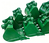 Bucket penggali mini grosir pabrik, lebar 150mm 200mm 300mm untuk excavator 1.2-3 ton