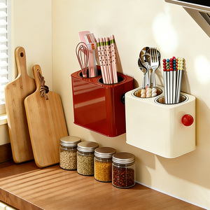Chopsticks Storage Box Square Quick Dry Multipurpose Draining Rack For Kitchen Use - Product Image 2