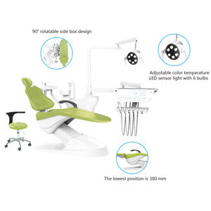 Fauteuil dentaire en acier haute performance RX-DU-X3(R5)-T, fauteuil de <span class=keywords><strong>dentiste</strong></span> à montage supérieur, conception durable, système motorisé, pour configurations hospitalières - Product Image 3