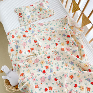 110*100cm bébé couverture pour garçons filles Double couche doux enfant en bas âge bébé nouveau-né couverture bébé Swaddle couverture - Product Image 3