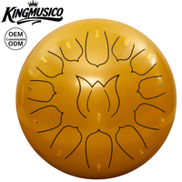 12 Inch 13 Note Steel Tongue Drum | Handpan Style Zen Drum for Kids & Adults | Meditation Musical Instrument Wholesale