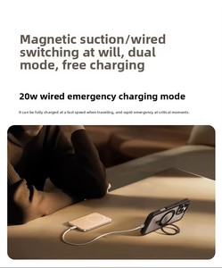 Anker Nano Air2 Power Bank Ultra-Thin 5.000 MAh Mini Portable Magsafe Cargador inalámbrico Power Bank Factory Metal para promociones - Product Image 5