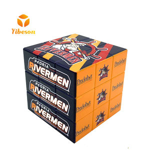 Diseño personalizado UV impreso promocional niños novedad juguete educativo 3x3x3 <span class=keywords><strong>cubo</strong></span> <span class=keywords><strong>de</strong></span> plástico mágico rompecabezas - Product Image 1