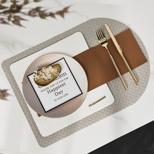 Ceramic Plate Gold Rim Dinner Plates Dish <strong>Dessert</strong> Salad Plate Dinnerware Set Transparent <strong>Square</strong> Crystal Mat <strong>Tray</strong> - Product Image 2