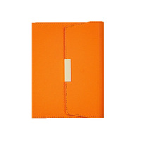Coffret Cadeau Carnet A5 en Similicuir à Trois Volets avec 100 Feuilles et Impression de Logo – Cadeau d'Affaires Premium