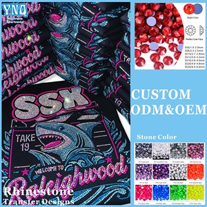 Motivo strass scintillante in ferro su strass con motivo strass Design personalizzato trasferimento di calore - Product Image 2