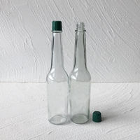 Bouteille d'eau vide en verre, 195ml, 6.5oz, pour toilettes, parfum, eau de Cologne